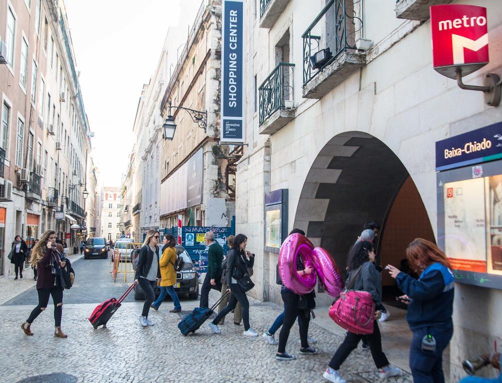Flh Chiado Terrace Flat Apartman Lisboa Kültér fotó