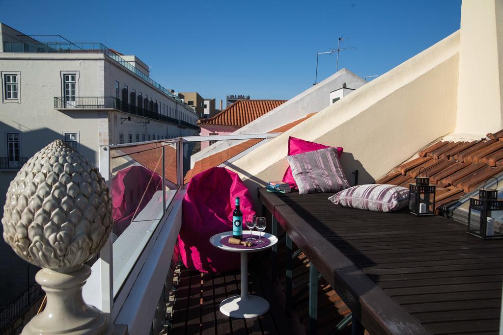 Flh Chiado Terrace Flat Apartman Lisboa Kültér fotó