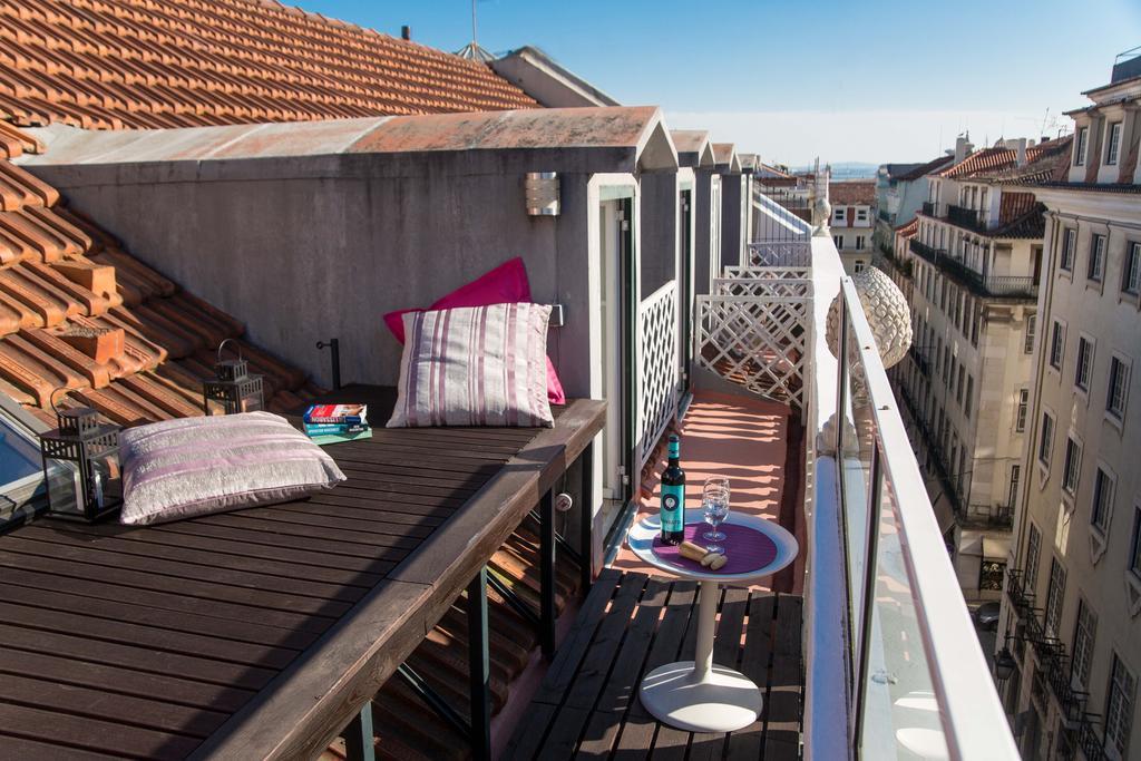 Flh Chiado Terrace Flat Apartman Lisboa Kültér fotó