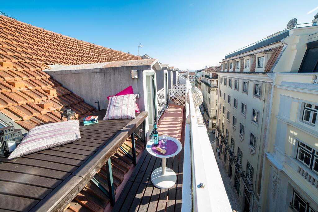 Flh Chiado Terrace Flat Apartman Lisboa Kültér fotó