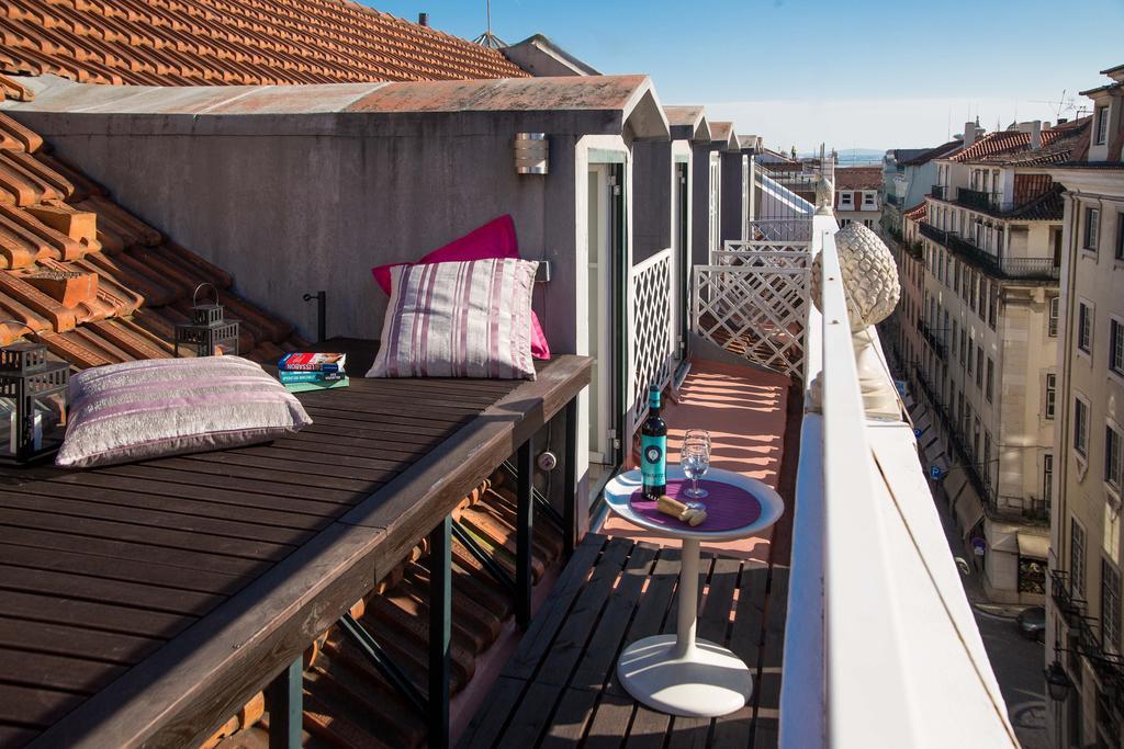Flh Chiado Terrace Flat Apartman Lisboa Kültér fotó