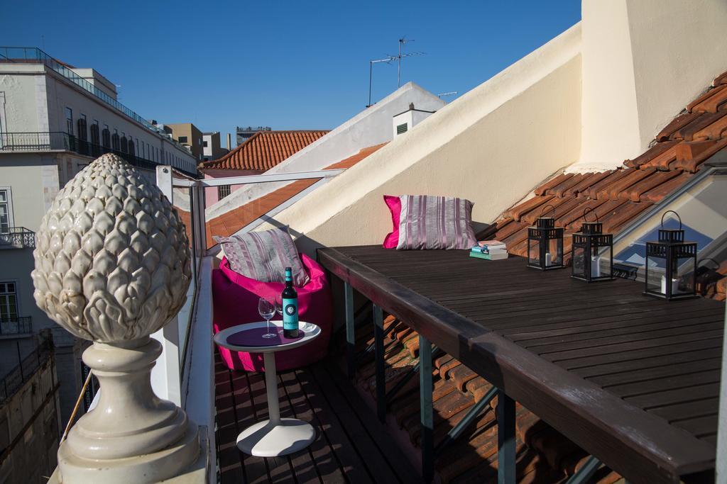 Flh Chiado Terrace Flat Apartman Lisboa Kültér fotó