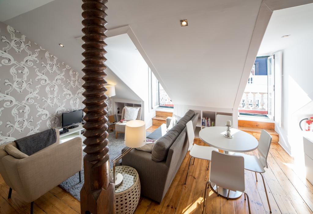 Flh Chiado Terrace Flat Apartman Lisboa Kültér fotó