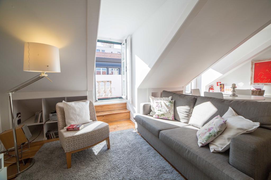 Flh Chiado Terrace Flat Apartman Lisboa Kültér fotó