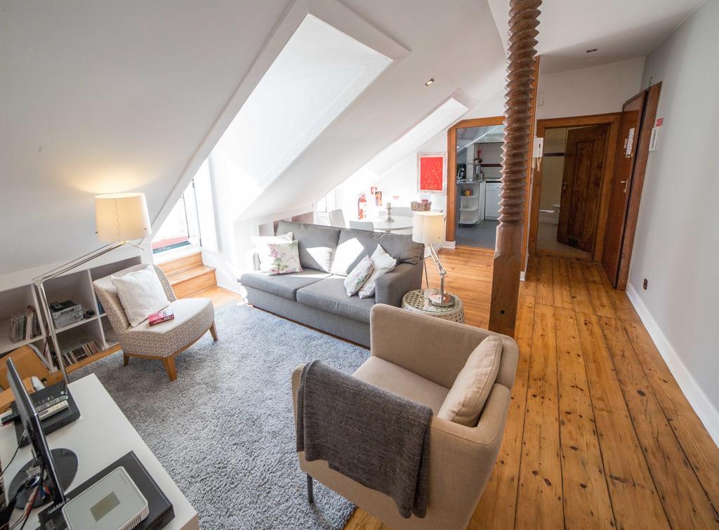Flh Chiado Terrace Flat Apartman Lisboa Kültér fotó